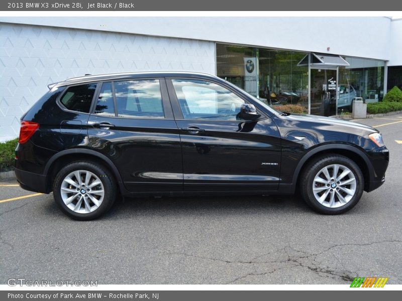 Jet Black / Black 2013 BMW X3 xDrive 28i