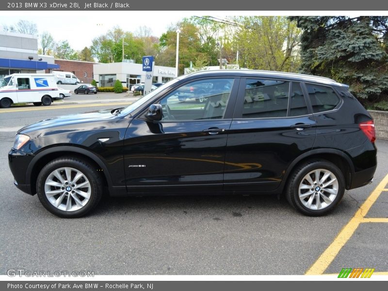 Jet Black / Black 2013 BMW X3 xDrive 28i