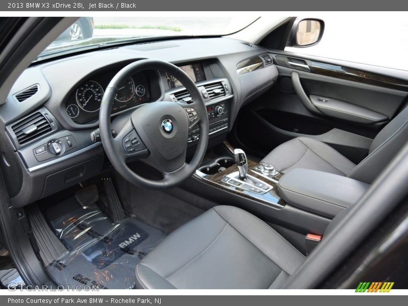 Jet Black / Black 2013 BMW X3 xDrive 28i