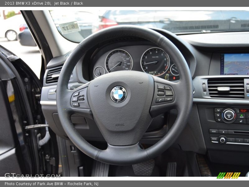 Jet Black / Black 2013 BMW X3 xDrive 28i