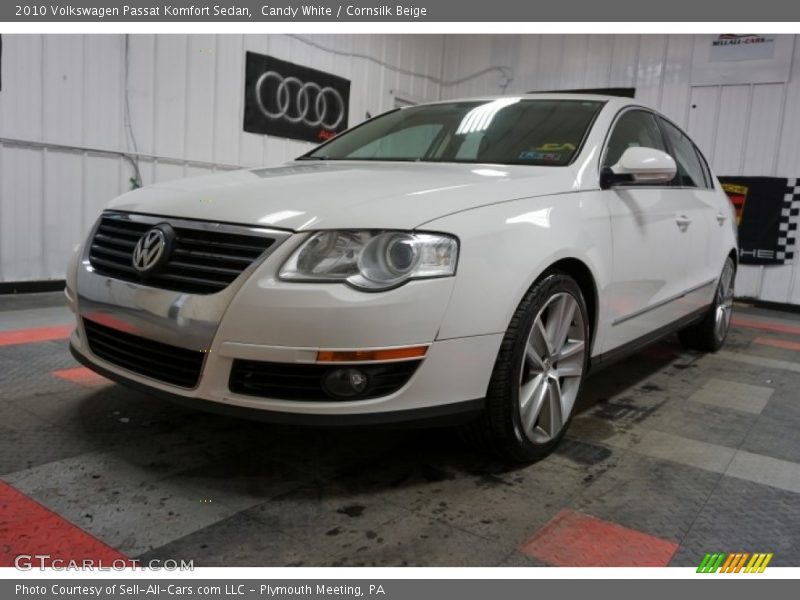 Candy White / Cornsilk Beige 2010 Volkswagen Passat Komfort Sedan