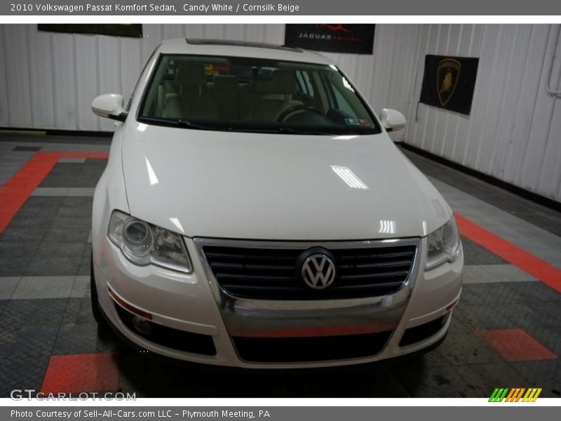 Candy White / Cornsilk Beige 2010 Volkswagen Passat Komfort Sedan