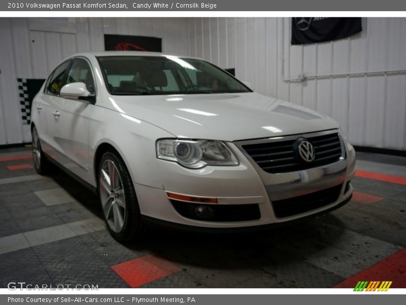 Candy White / Cornsilk Beige 2010 Volkswagen Passat Komfort Sedan