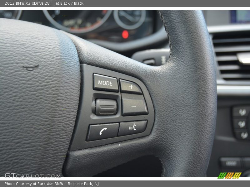 Jet Black / Black 2013 BMW X3 xDrive 28i