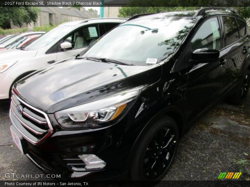 Shadow Black / Charcoal Black 2017 Ford Escape SE