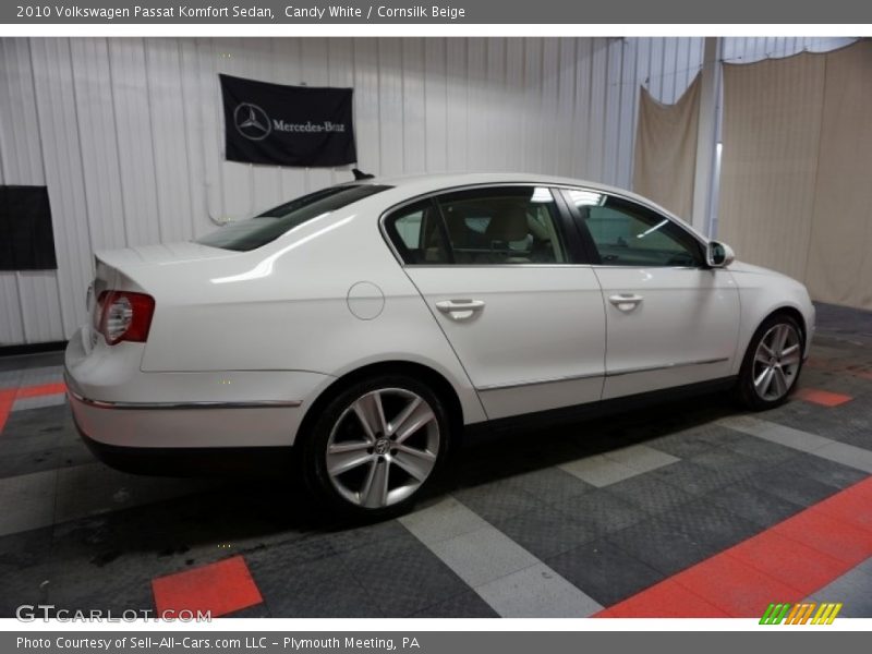 Candy White / Cornsilk Beige 2010 Volkswagen Passat Komfort Sedan