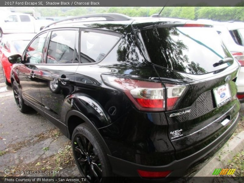 Shadow Black / Charcoal Black 2017 Ford Escape SE