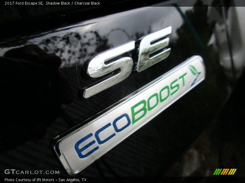Shadow Black / Charcoal Black 2017 Ford Escape SE