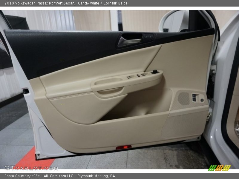 Candy White / Cornsilk Beige 2010 Volkswagen Passat Komfort Sedan