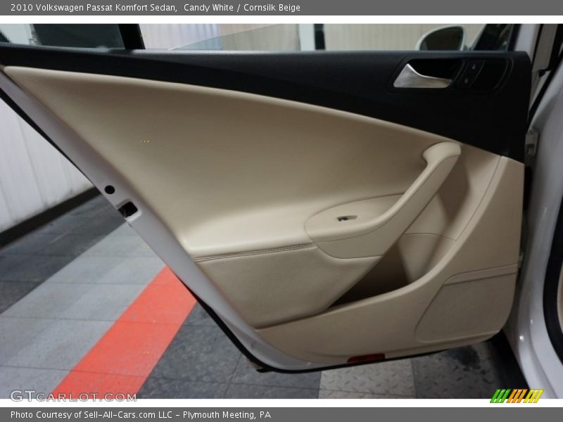 Candy White / Cornsilk Beige 2010 Volkswagen Passat Komfort Sedan