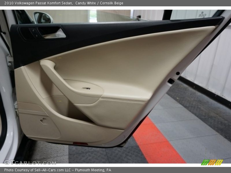 Candy White / Cornsilk Beige 2010 Volkswagen Passat Komfort Sedan