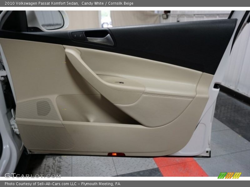 Candy White / Cornsilk Beige 2010 Volkswagen Passat Komfort Sedan