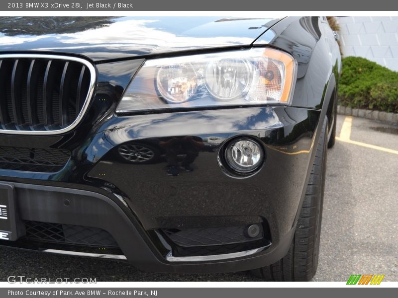 Jet Black / Black 2013 BMW X3 xDrive 28i