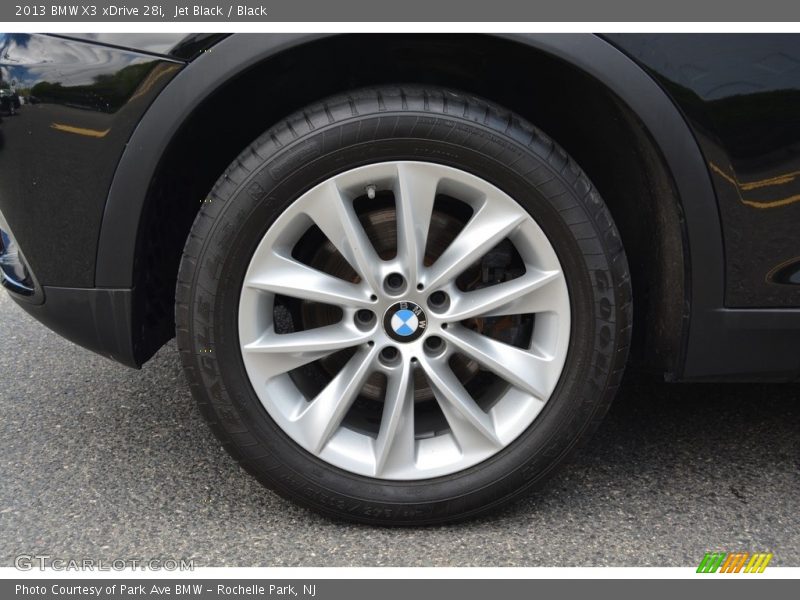 Jet Black / Black 2013 BMW X3 xDrive 28i