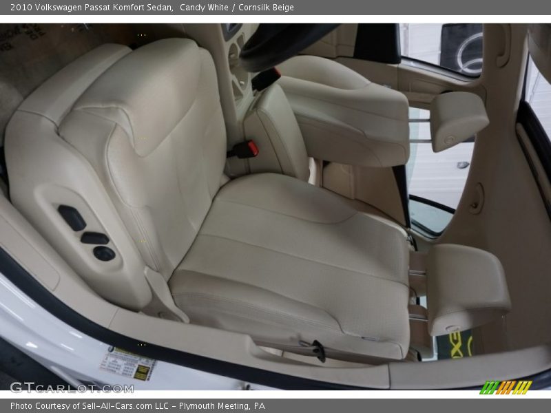 Candy White / Cornsilk Beige 2010 Volkswagen Passat Komfort Sedan