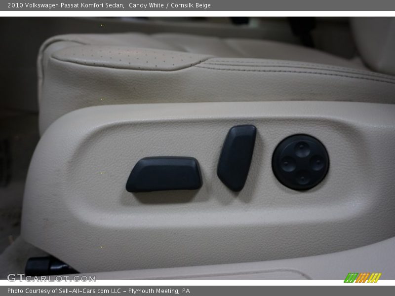Candy White / Cornsilk Beige 2010 Volkswagen Passat Komfort Sedan
