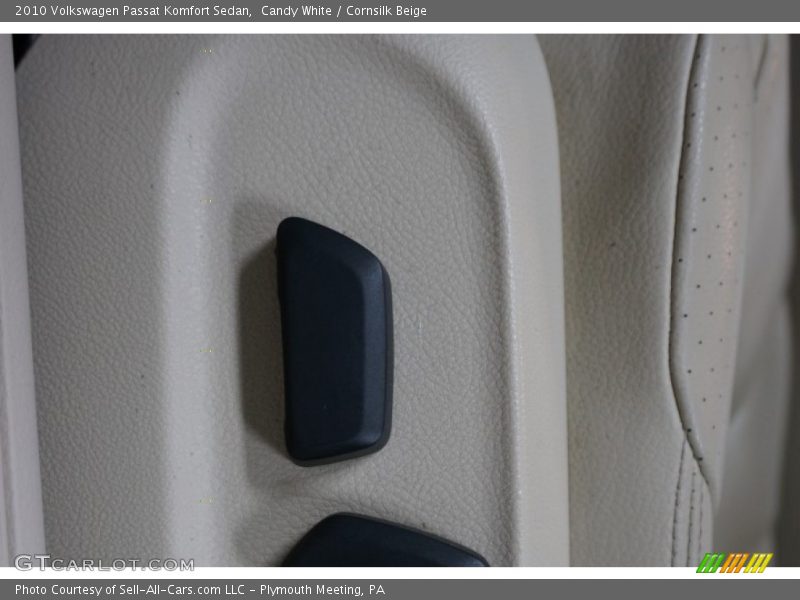 Candy White / Cornsilk Beige 2010 Volkswagen Passat Komfort Sedan