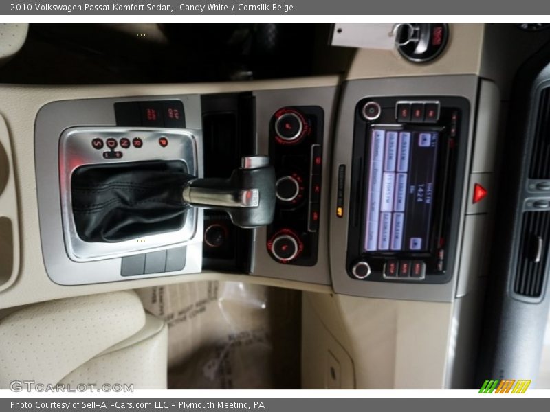 Candy White / Cornsilk Beige 2010 Volkswagen Passat Komfort Sedan