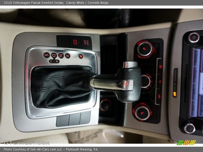 Candy White / Cornsilk Beige 2010 Volkswagen Passat Komfort Sedan