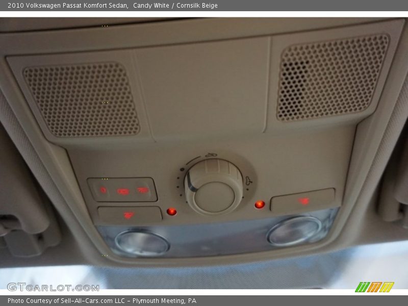 Candy White / Cornsilk Beige 2010 Volkswagen Passat Komfort Sedan