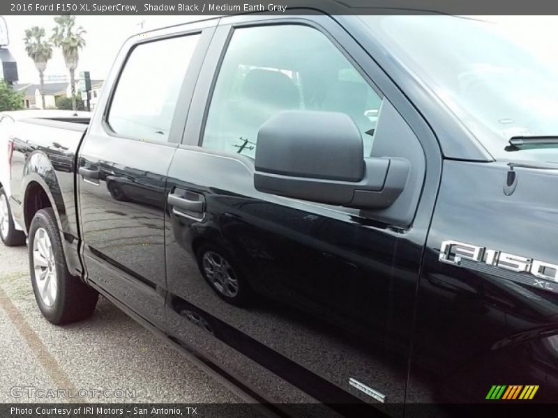 Shadow Black / Medium Earth Gray 2016 Ford F150 XL SuperCrew