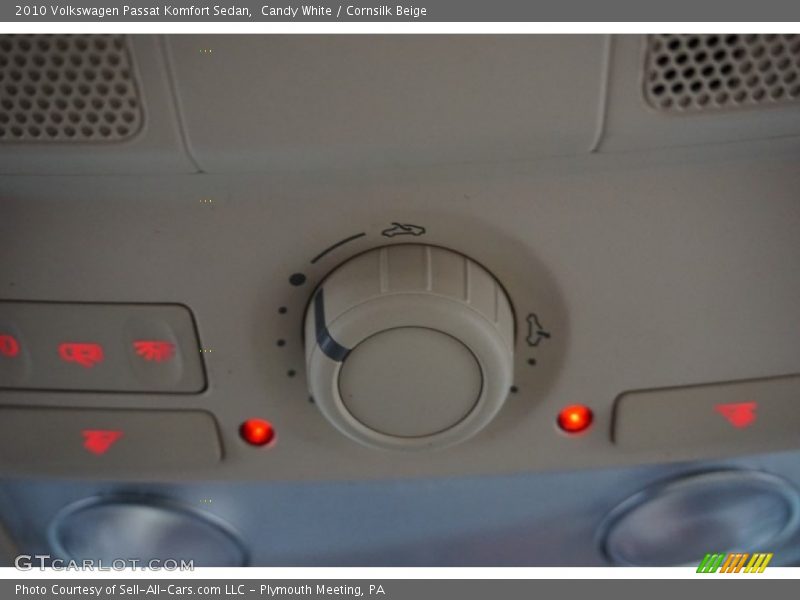 Candy White / Cornsilk Beige 2010 Volkswagen Passat Komfort Sedan