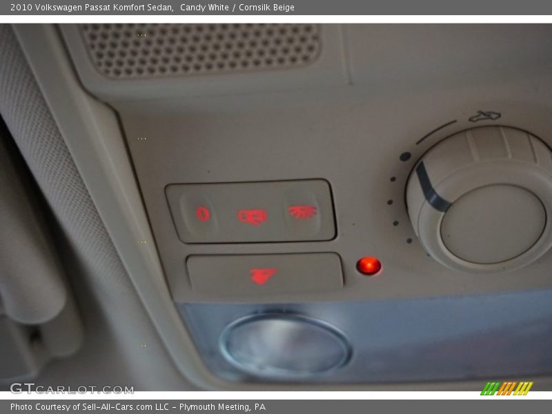 Candy White / Cornsilk Beige 2010 Volkswagen Passat Komfort Sedan