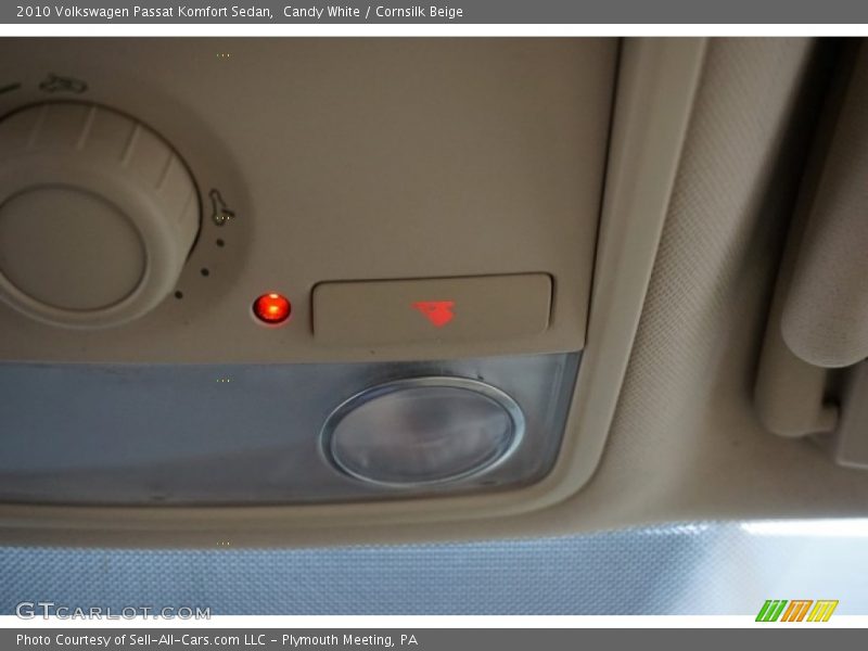 Candy White / Cornsilk Beige 2010 Volkswagen Passat Komfort Sedan