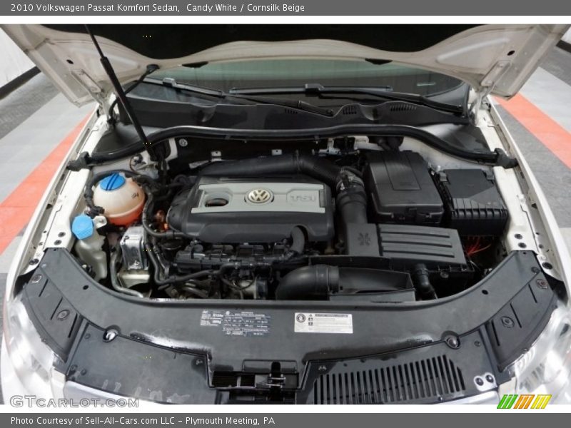 Candy White / Cornsilk Beige 2010 Volkswagen Passat Komfort Sedan