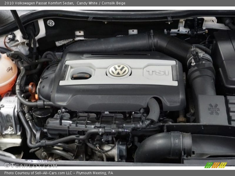Candy White / Cornsilk Beige 2010 Volkswagen Passat Komfort Sedan