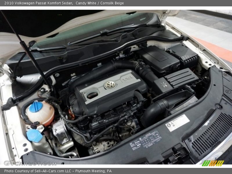 Candy White / Cornsilk Beige 2010 Volkswagen Passat Komfort Sedan