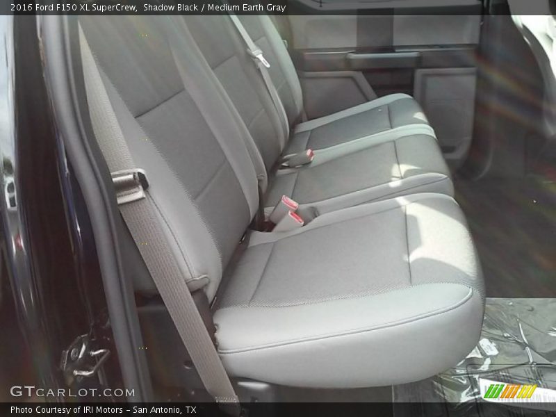 Shadow Black / Medium Earth Gray 2016 Ford F150 XL SuperCrew