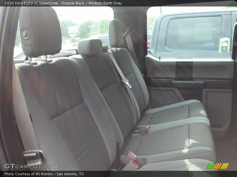 Shadow Black / Medium Earth Gray 2016 Ford F150 XL SuperCrew