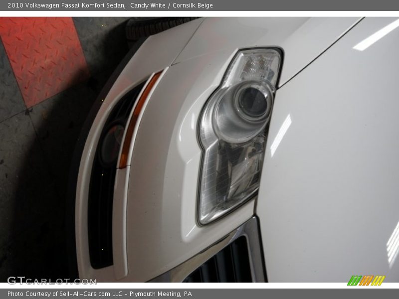 Candy White / Cornsilk Beige 2010 Volkswagen Passat Komfort Sedan