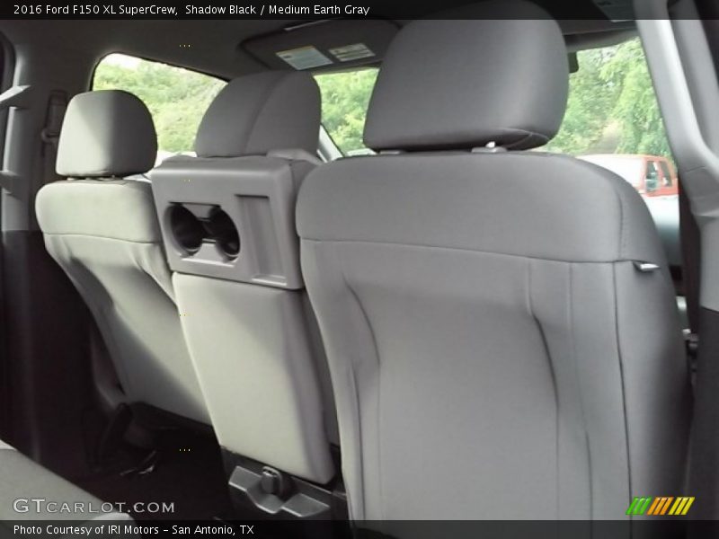 Shadow Black / Medium Earth Gray 2016 Ford F150 XL SuperCrew