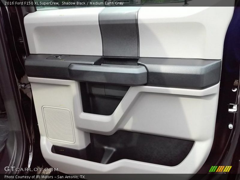 Shadow Black / Medium Earth Gray 2016 Ford F150 XL SuperCrew