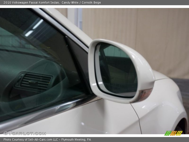 Candy White / Cornsilk Beige 2010 Volkswagen Passat Komfort Sedan