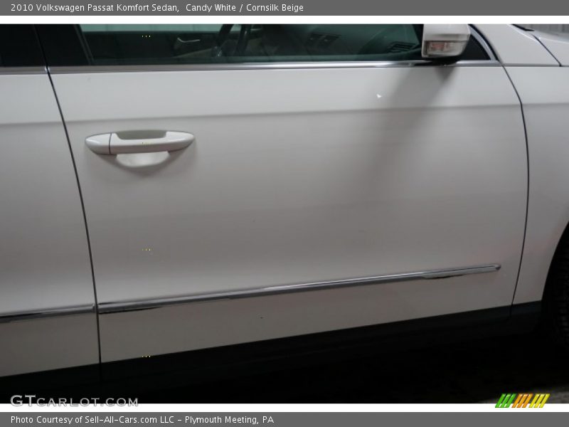 Candy White / Cornsilk Beige 2010 Volkswagen Passat Komfort Sedan