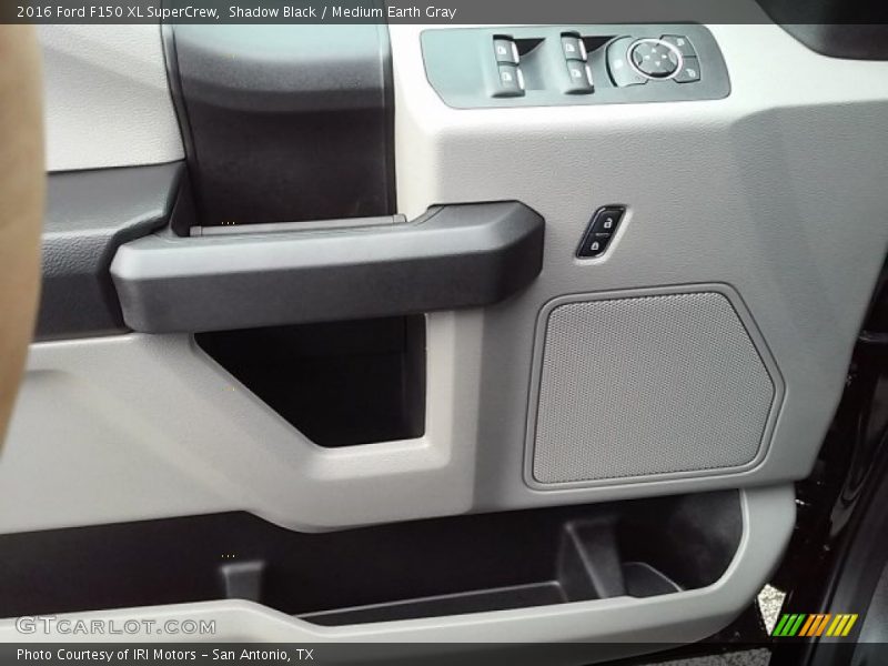 Shadow Black / Medium Earth Gray 2016 Ford F150 XL SuperCrew