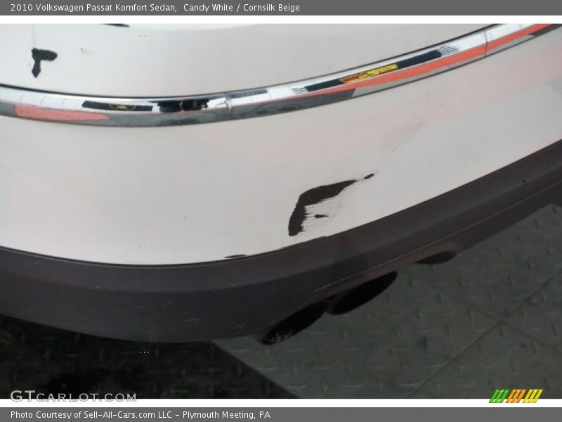 Candy White / Cornsilk Beige 2010 Volkswagen Passat Komfort Sedan