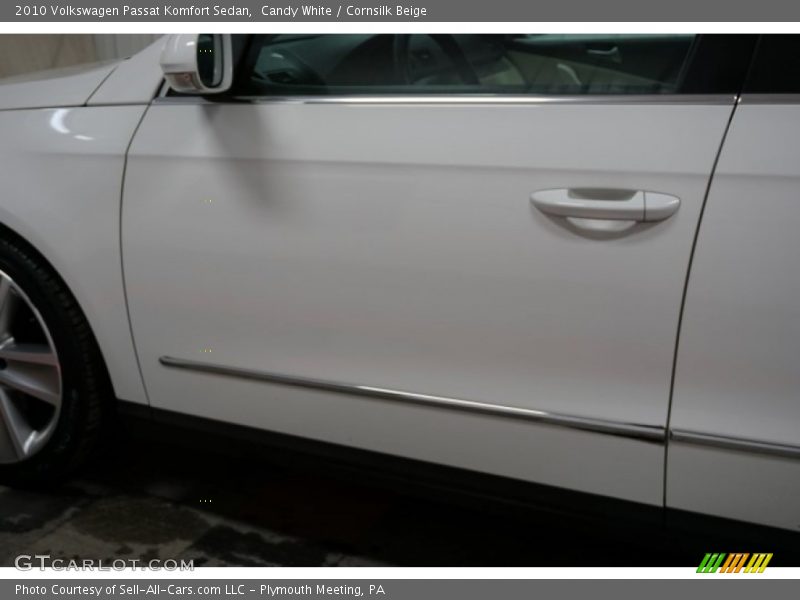 Candy White / Cornsilk Beige 2010 Volkswagen Passat Komfort Sedan