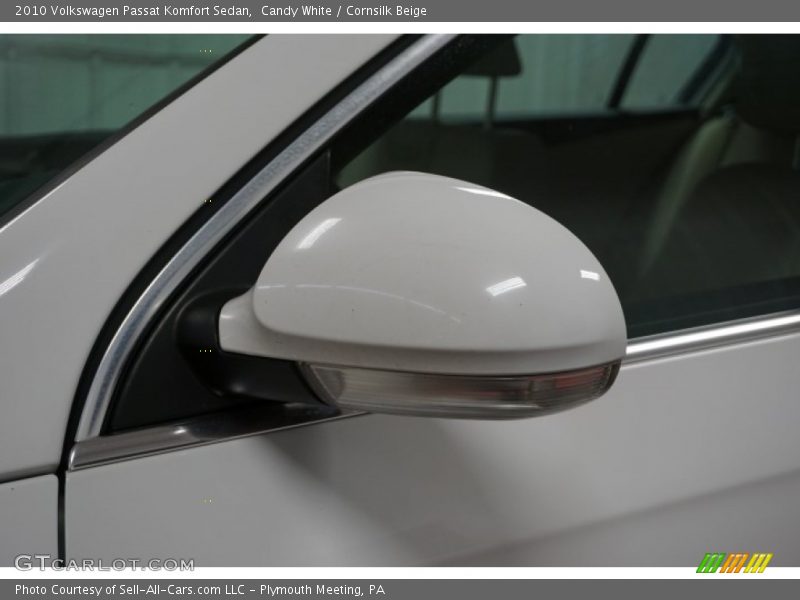 Candy White / Cornsilk Beige 2010 Volkswagen Passat Komfort Sedan