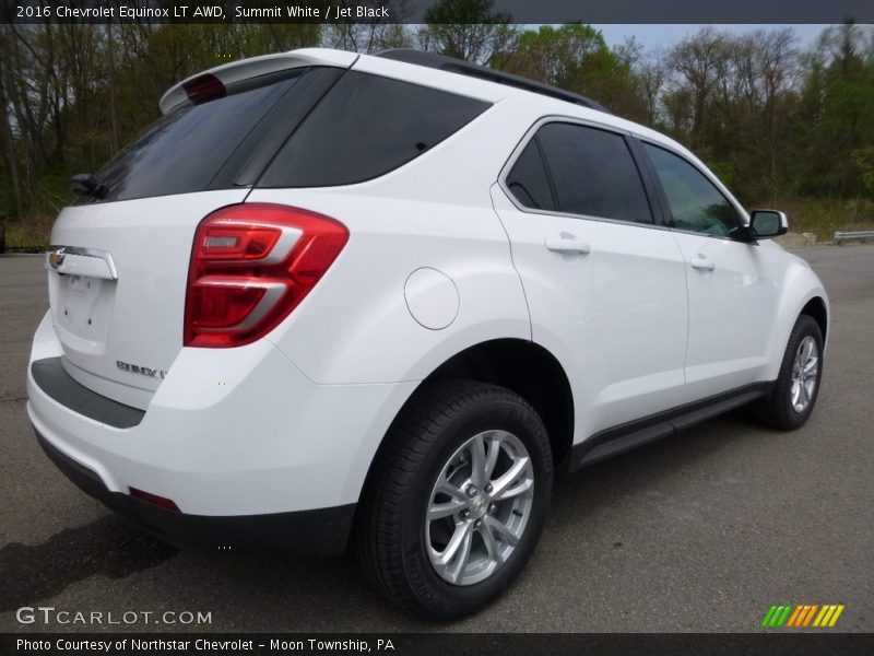 Summit White / Jet Black 2016 Chevrolet Equinox LT AWD