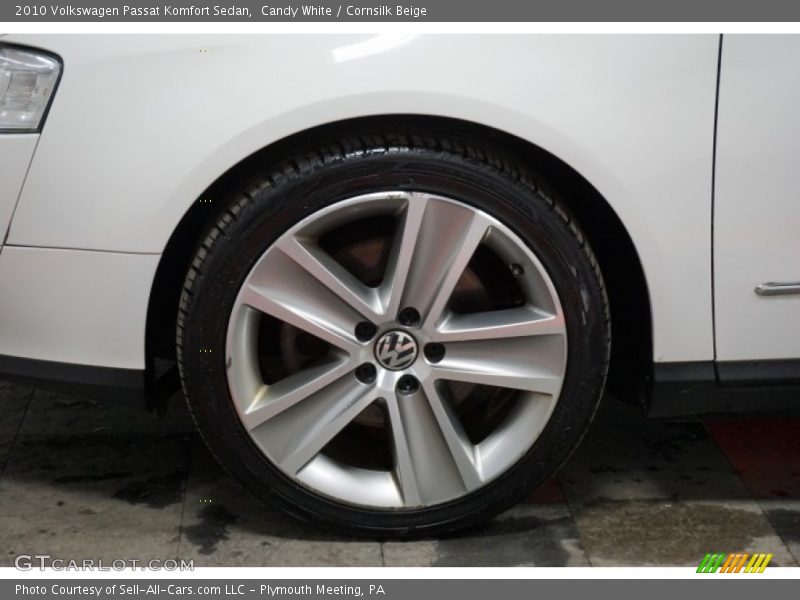 Candy White / Cornsilk Beige 2010 Volkswagen Passat Komfort Sedan