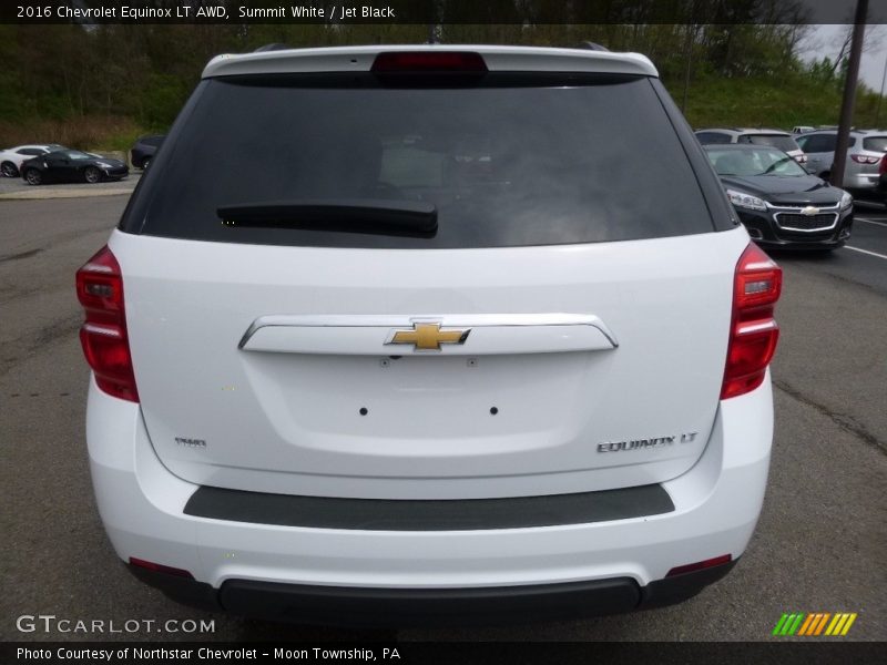Summit White / Jet Black 2016 Chevrolet Equinox LT AWD