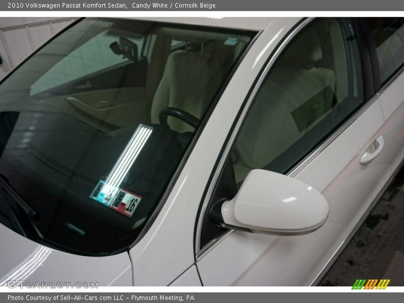 Candy White / Cornsilk Beige 2010 Volkswagen Passat Komfort Sedan
