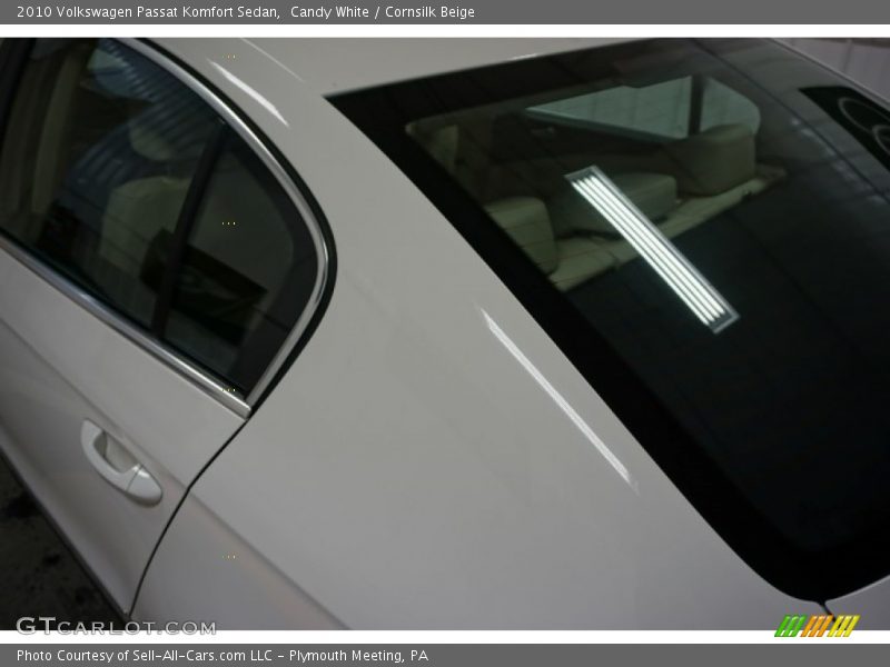 Candy White / Cornsilk Beige 2010 Volkswagen Passat Komfort Sedan