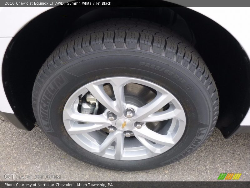 Summit White / Jet Black 2016 Chevrolet Equinox LT AWD