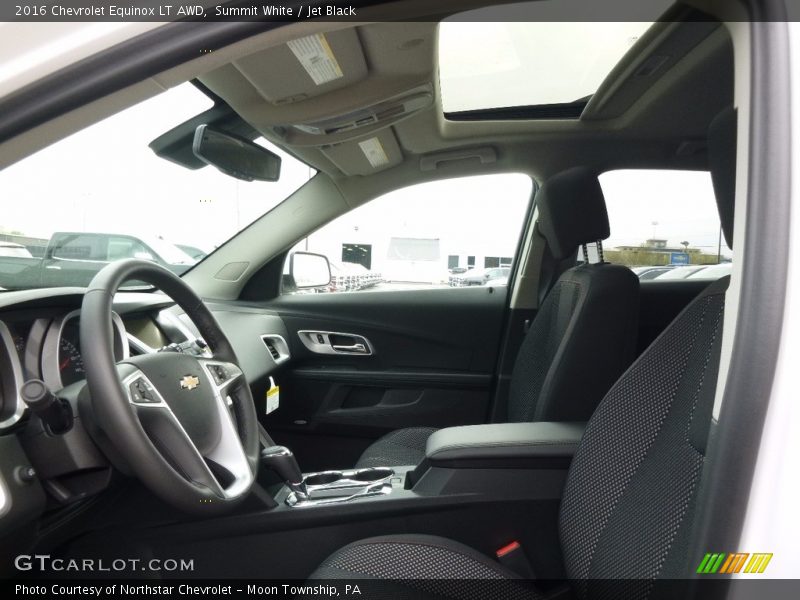 Summit White / Jet Black 2016 Chevrolet Equinox LT AWD