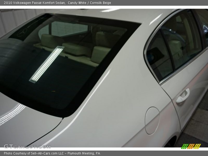 Candy White / Cornsilk Beige 2010 Volkswagen Passat Komfort Sedan